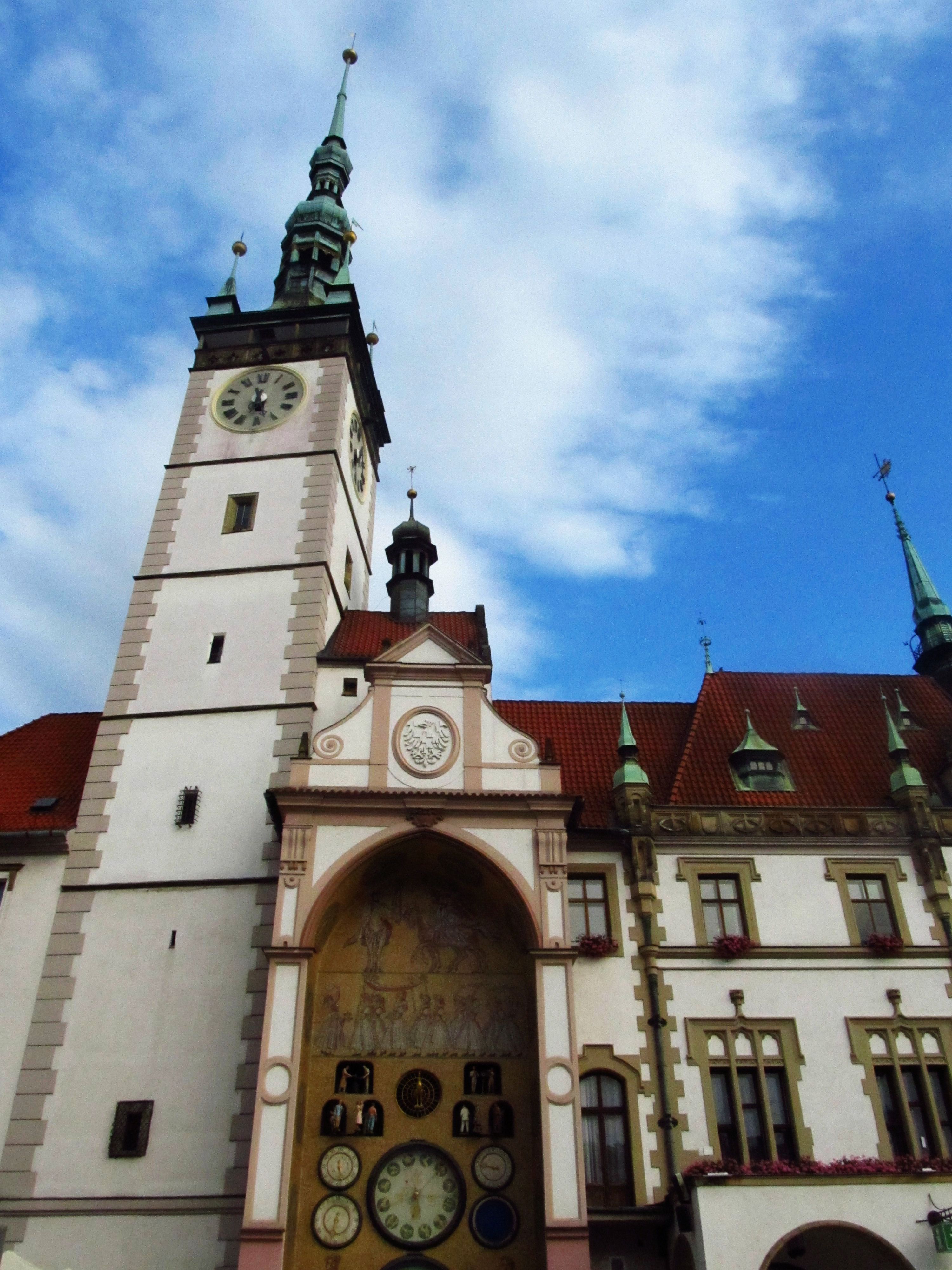 Olomoucký orloj na budově radnice