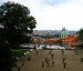 Pohled z zahrad Pražského hradu